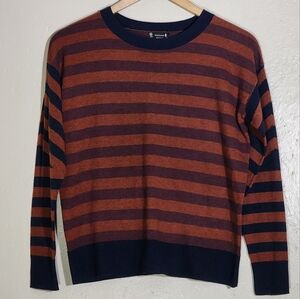 Smartwool Merino Wool Crewneck Sweater Stripes